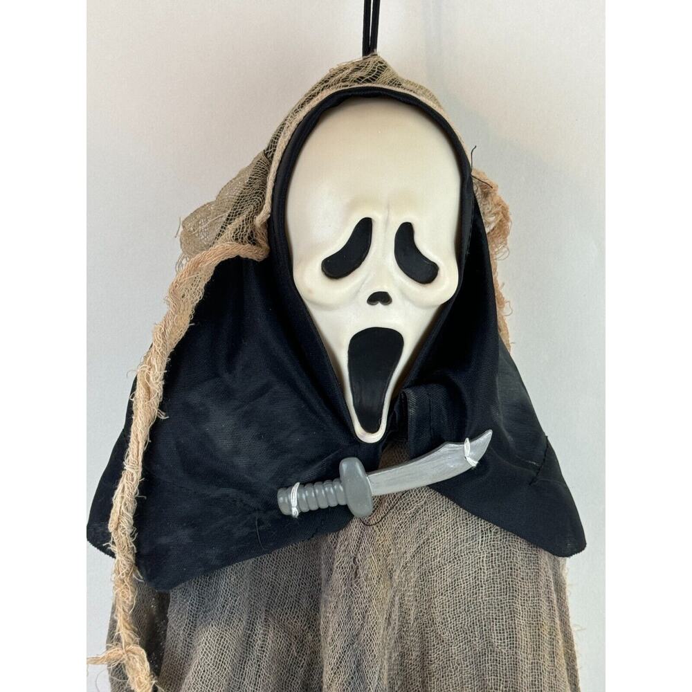 Ghostface w/ Knife Decoration Hanging Scream Horror Movie Halloween